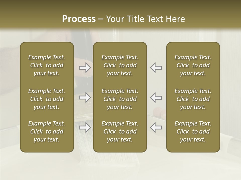 Dwelling Trade Walls PowerPoint Template