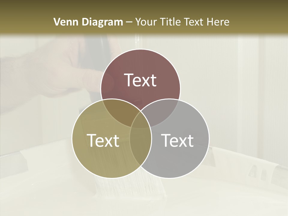Dwelling Trade Walls PowerPoint Template