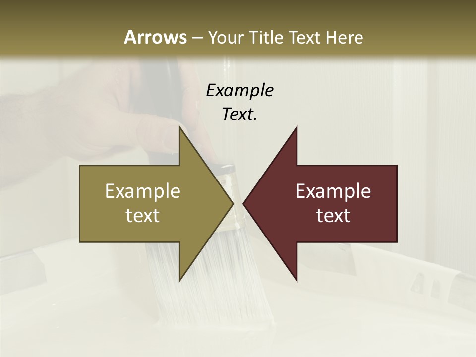Dwelling Trade Walls PowerPoint Template