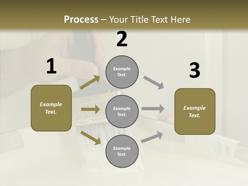 Dwelling Trade Walls PowerPoint Template