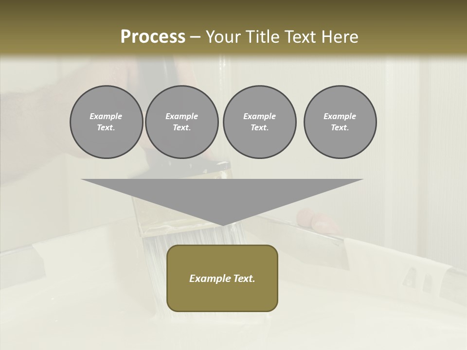 Dwelling Trade Walls PowerPoint Template