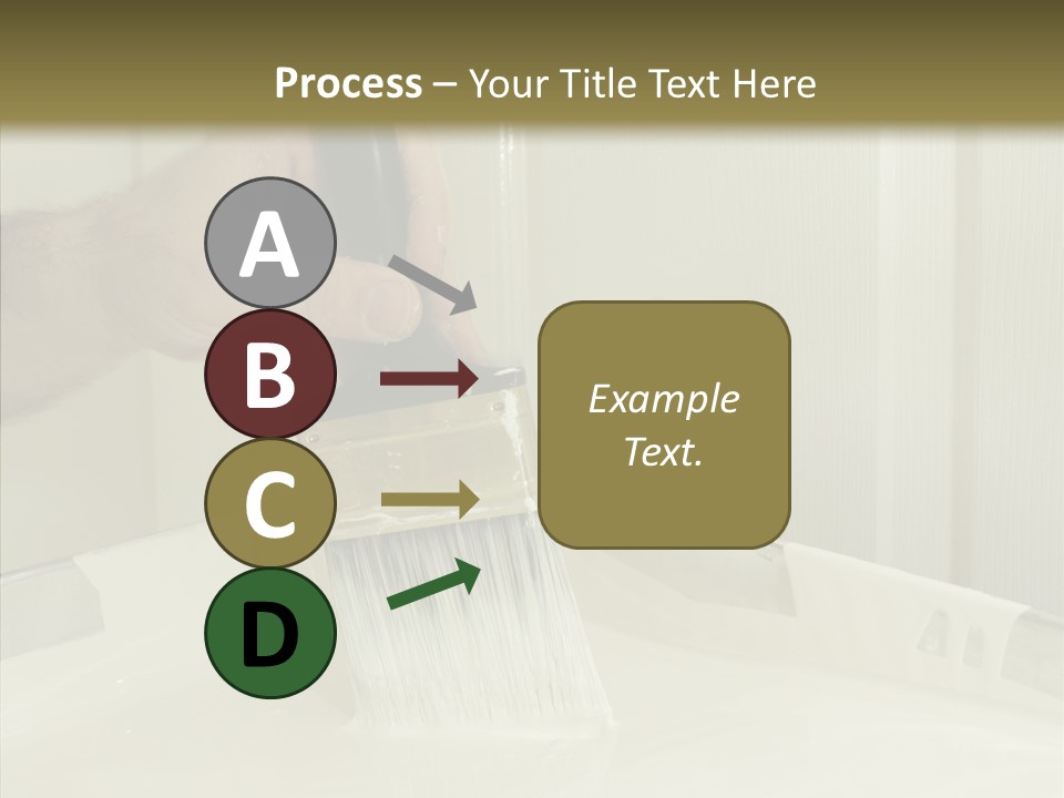 Dwelling Trade Walls PowerPoint Template