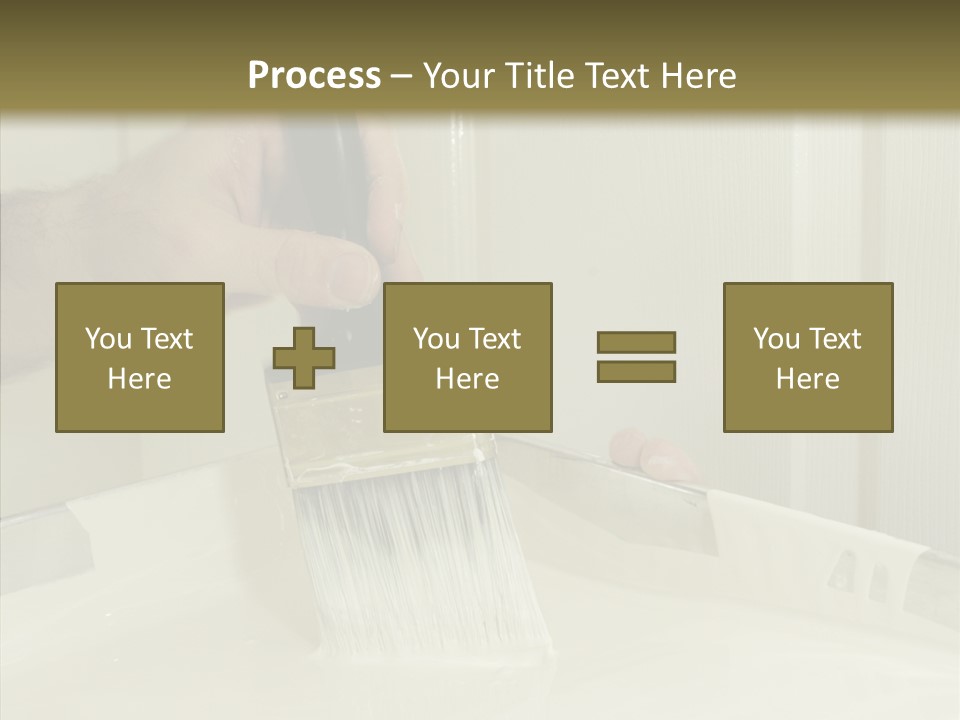 Dwelling Trade Walls PowerPoint Template