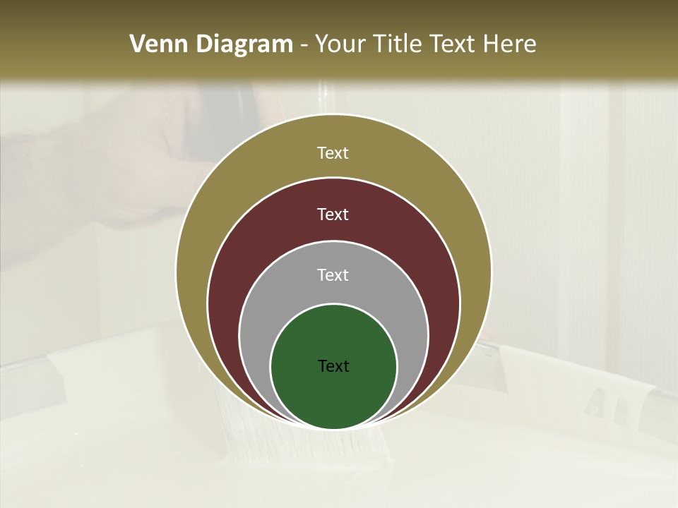 Dwelling Trade Walls PowerPoint Template