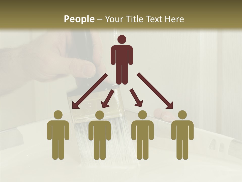 Dwelling Trade Walls PowerPoint Template