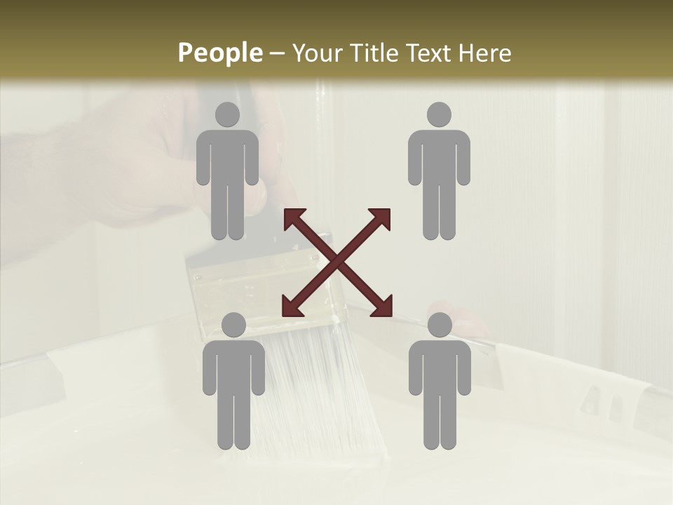 Dwelling Trade Walls PowerPoint Template