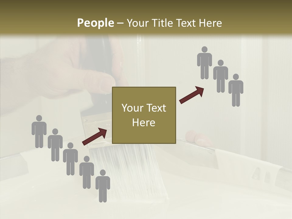 Dwelling Trade Walls PowerPoint Template