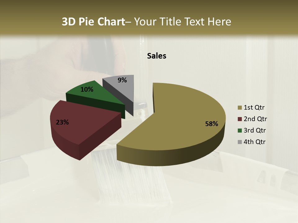 Dwelling Trade Walls PowerPoint Template