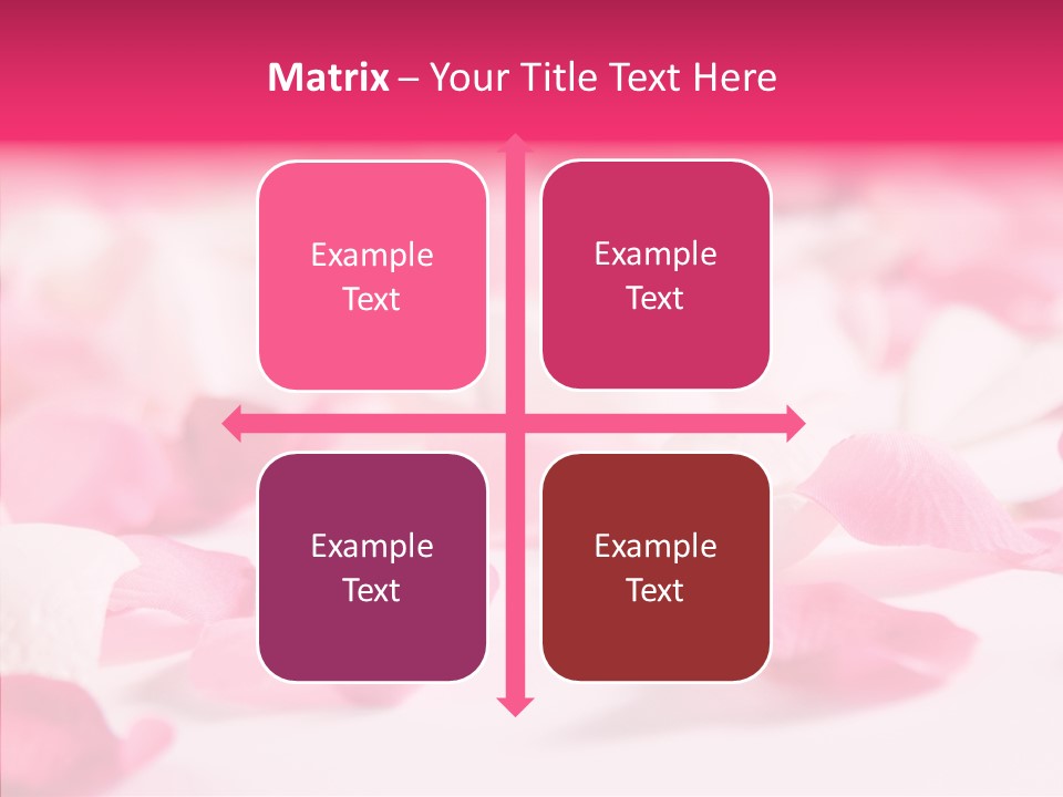 Flower Femininity Soft PowerPoint Template