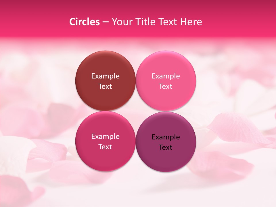 Flower Femininity Soft PowerPoint Template