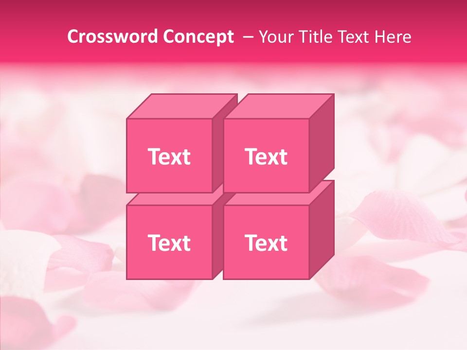 Flower Femininity Soft PowerPoint Template