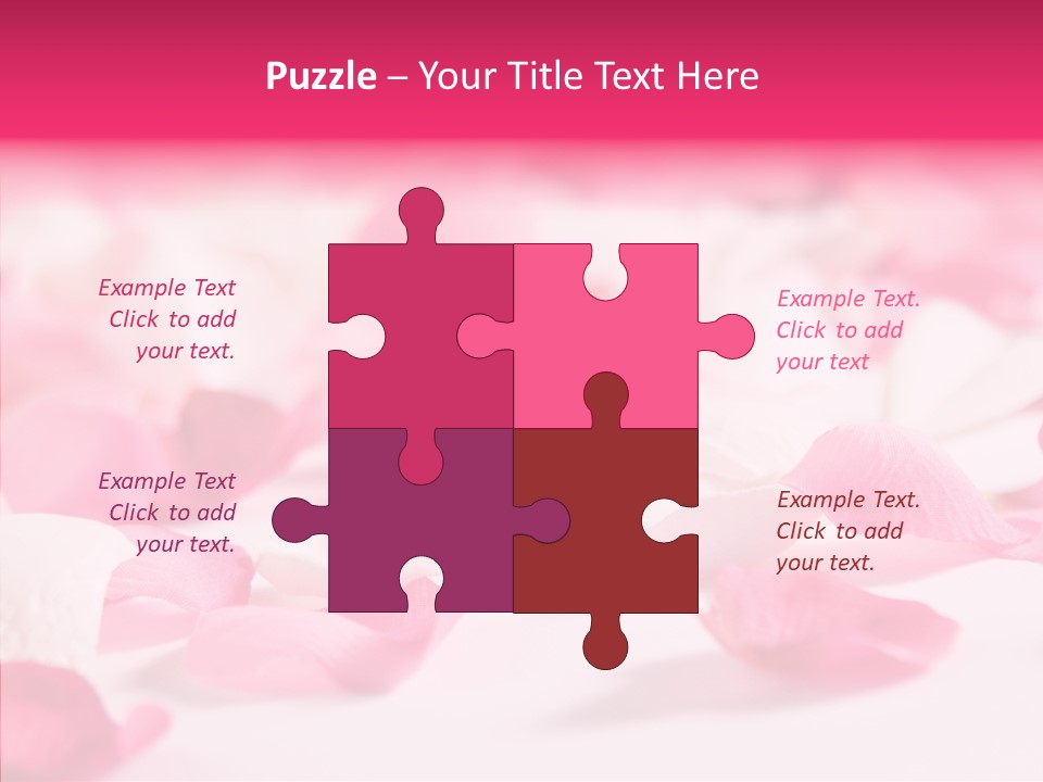 Flower Femininity Soft PowerPoint Template
