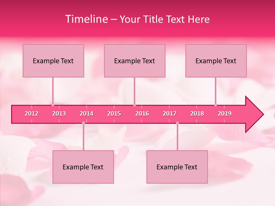 Flower Femininity Soft PowerPoint Template