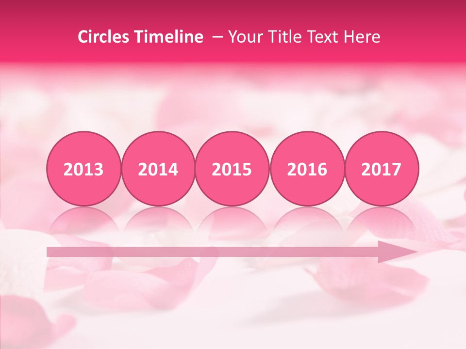 Flower Femininity Soft PowerPoint Template