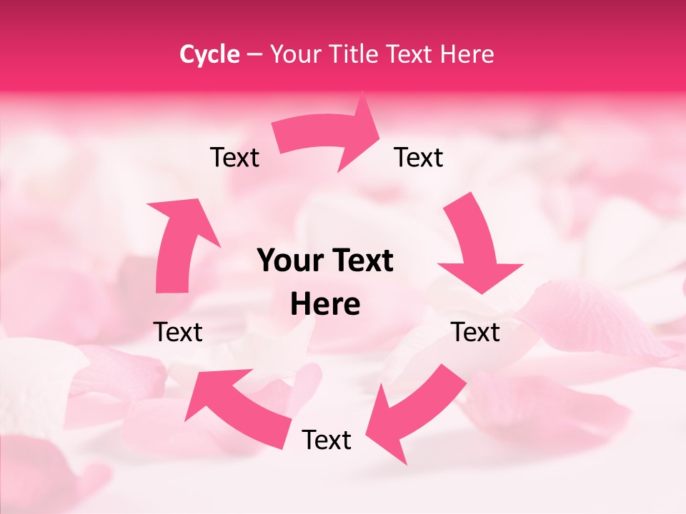 Flower Femininity Soft PowerPoint Template