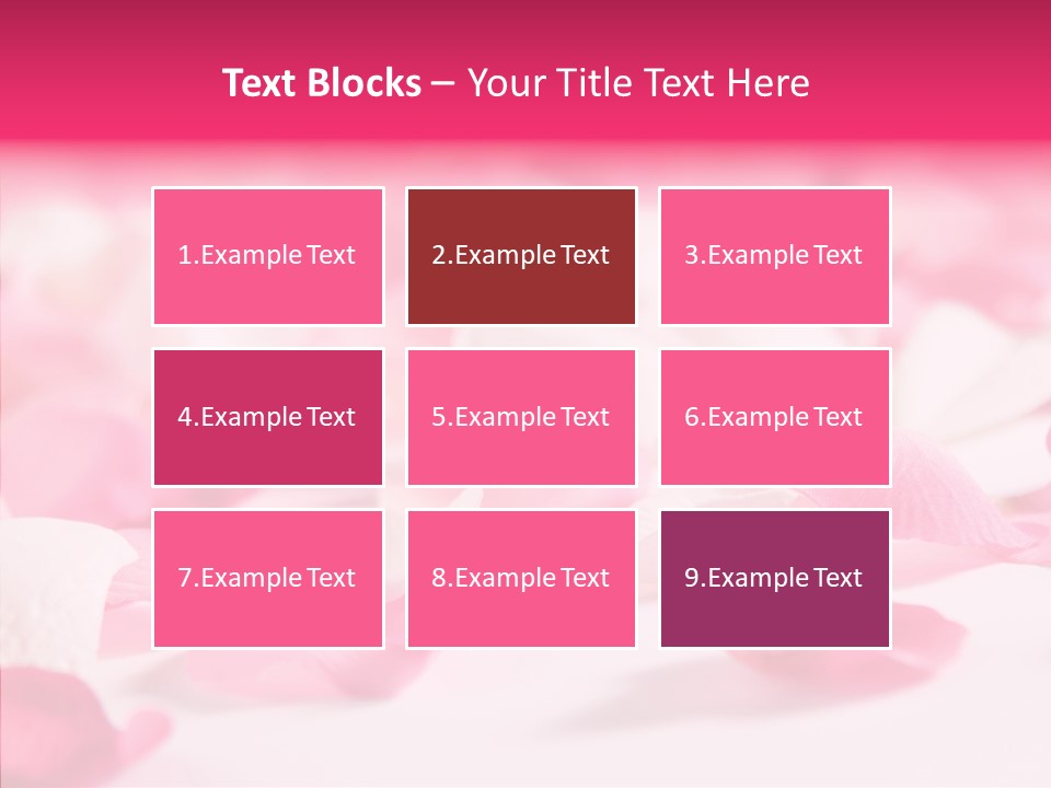 Flower Femininity Soft PowerPoint Template