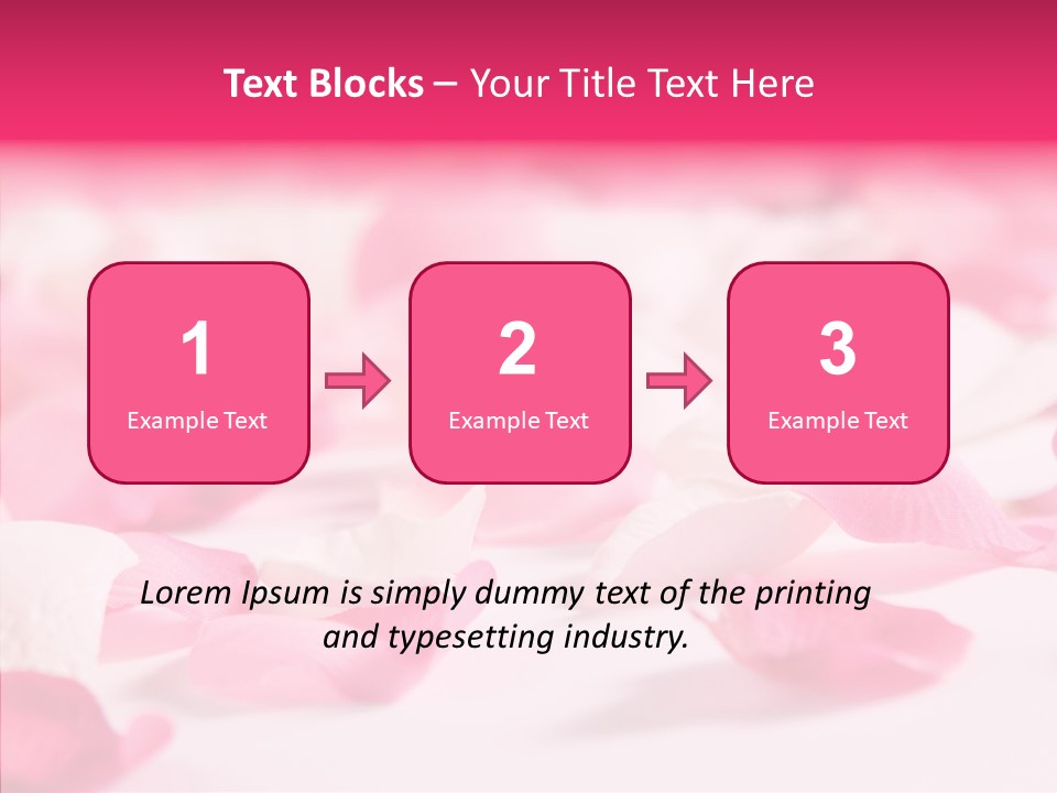 Flower Femininity Soft PowerPoint Template