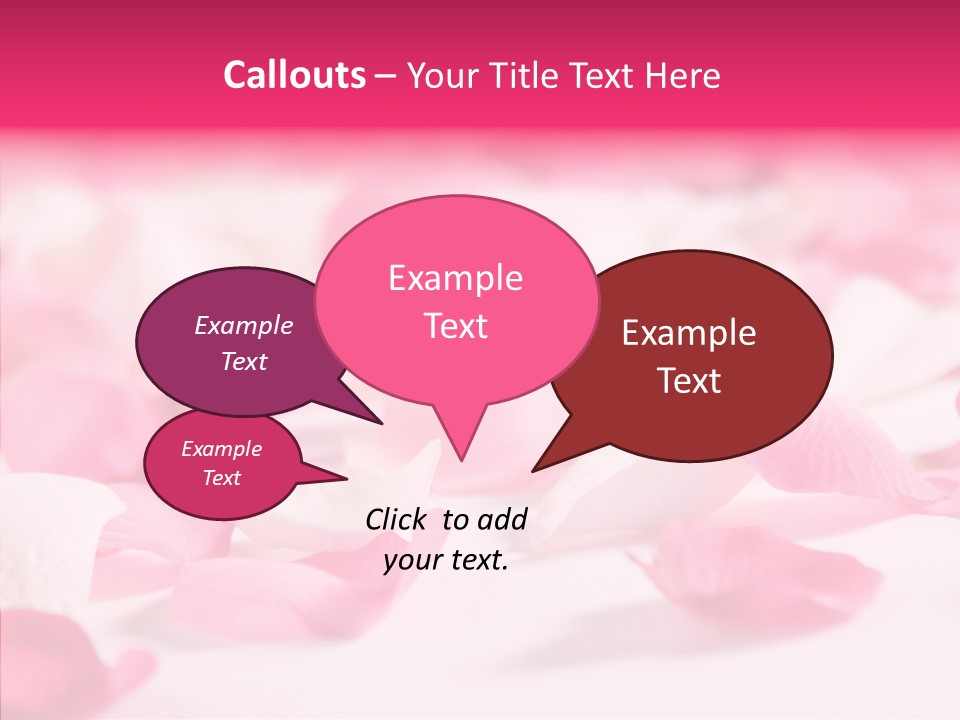 Flower Femininity Soft PowerPoint Template