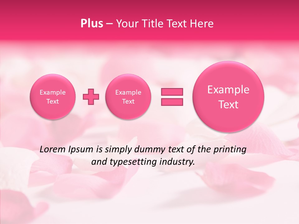 Flower Femininity Soft PowerPoint Template