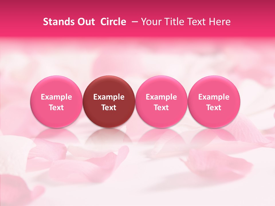 Flower Femininity Soft PowerPoint Template