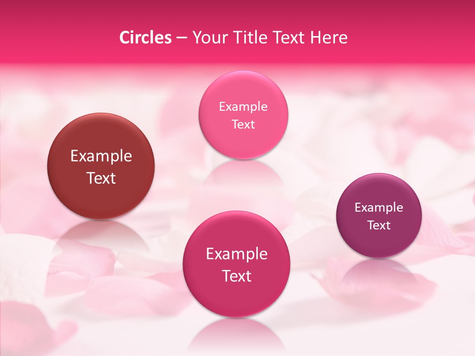 Flower Femininity Soft PowerPoint Template