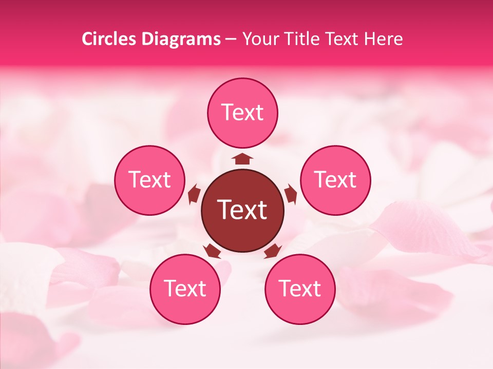 Flower Femininity Soft PowerPoint Template