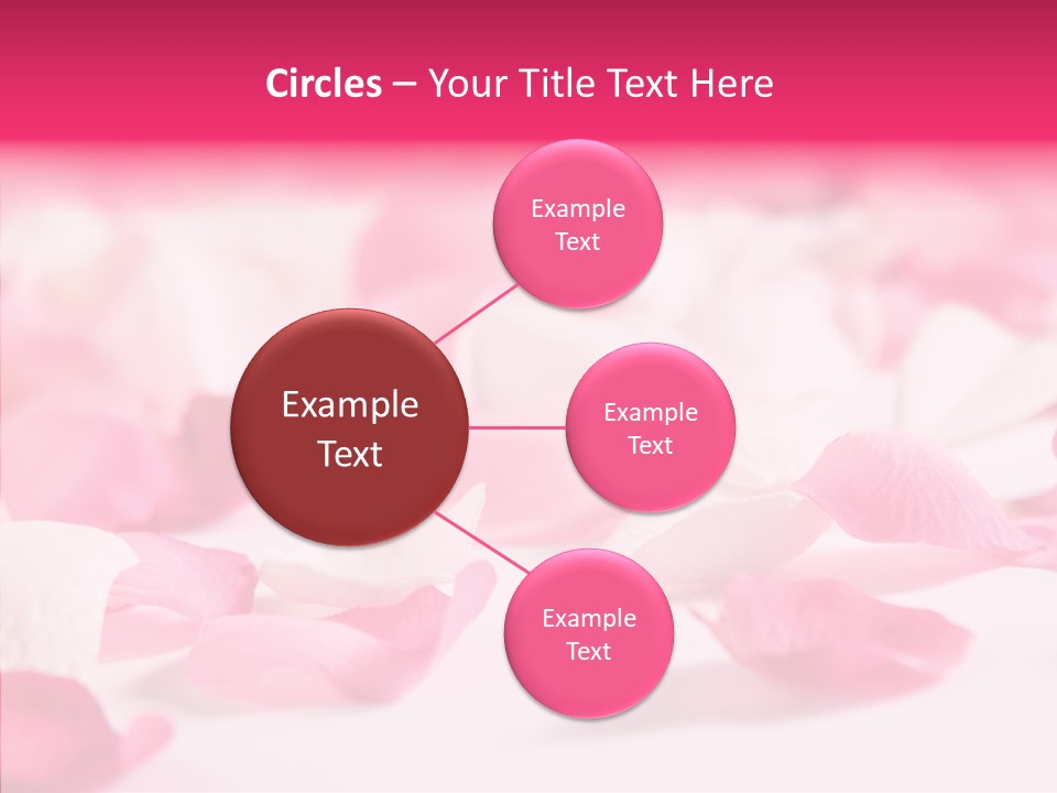 Flower Femininity Soft PowerPoint Template