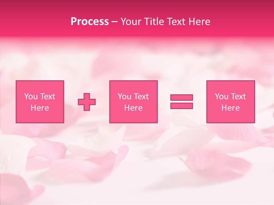 Flower Femininity Soft PowerPoint Template