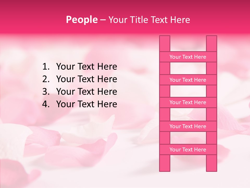 Flower Femininity Soft PowerPoint Template