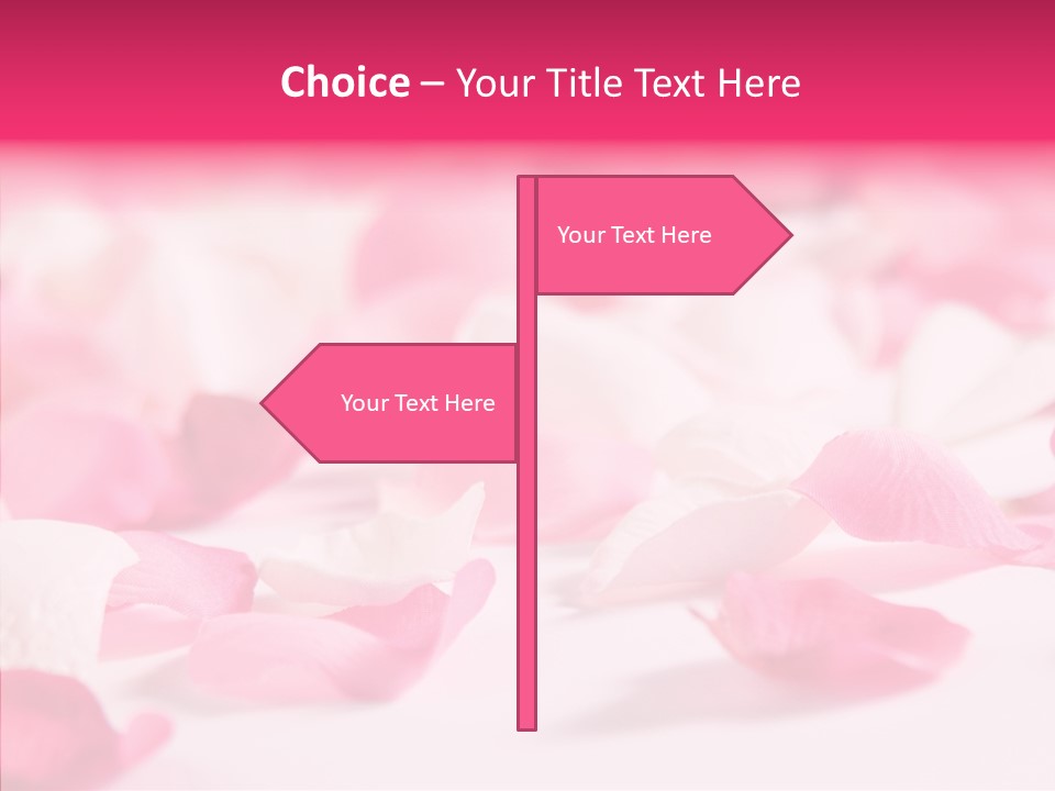 Flower Femininity Soft PowerPoint Template