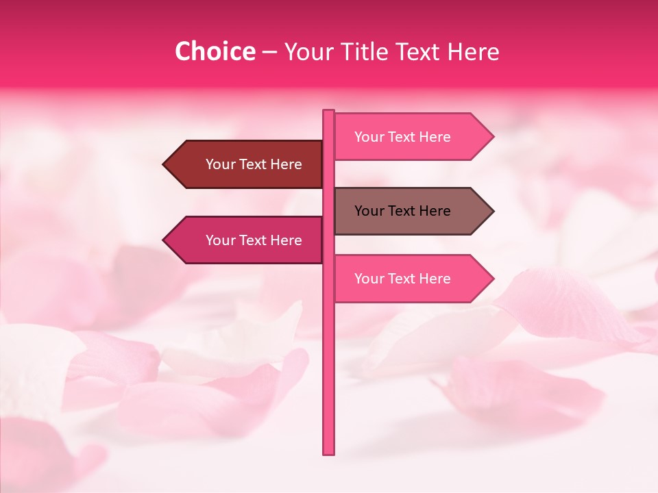 Flower Femininity Soft PowerPoint Template