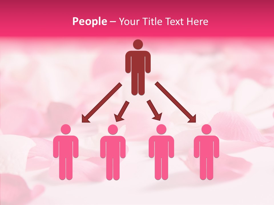 Flower Femininity Soft PowerPoint Template