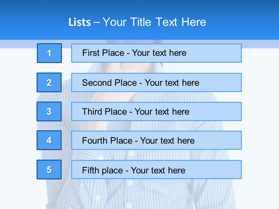 Problem Portrait Thoughtful PowerPoint Template