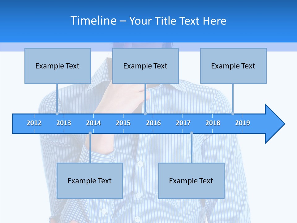 Problem Portrait Thoughtful PowerPoint Template