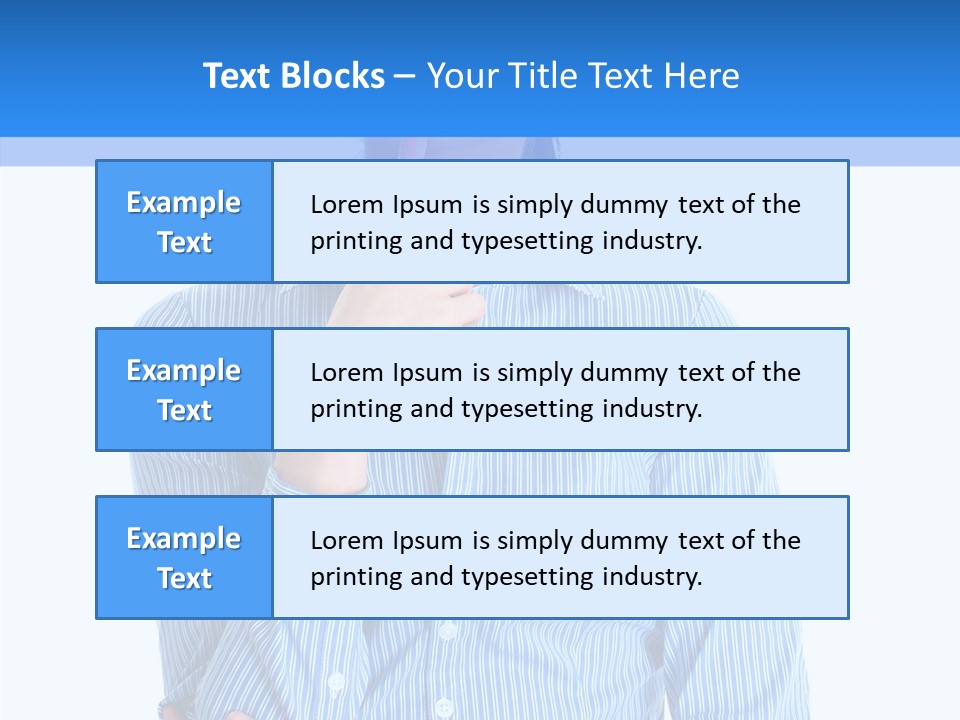 Problem Portrait Thoughtful PowerPoint Template