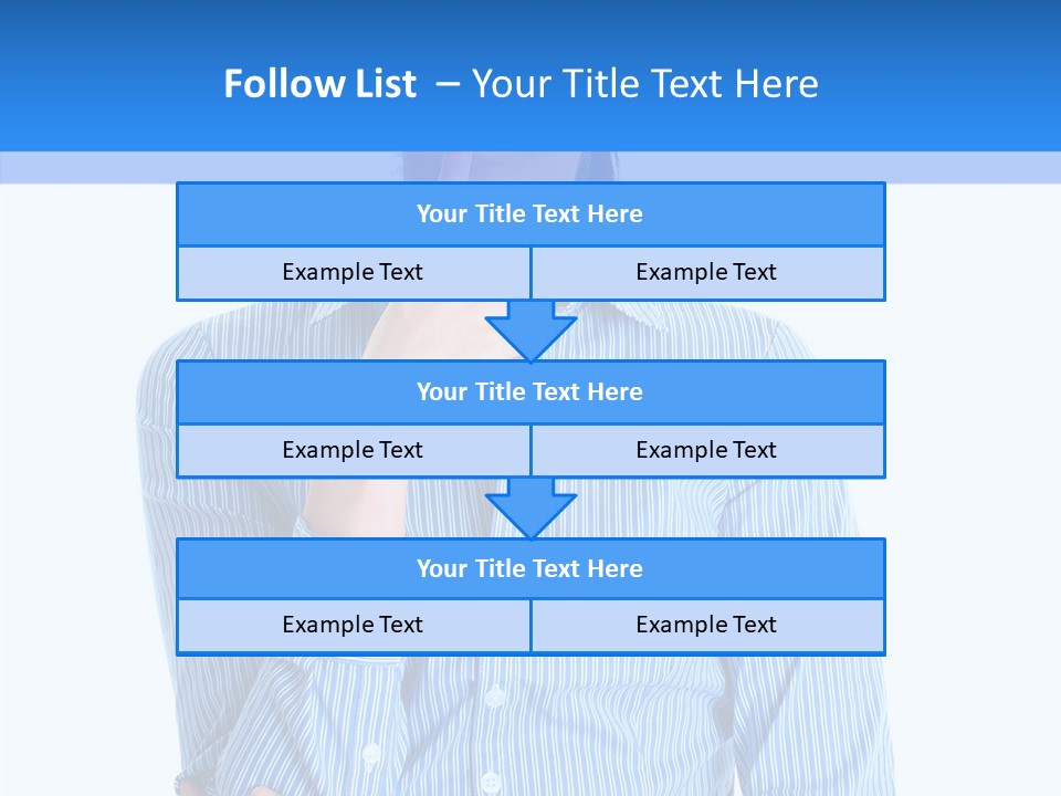Problem Portrait Thoughtful PowerPoint Template