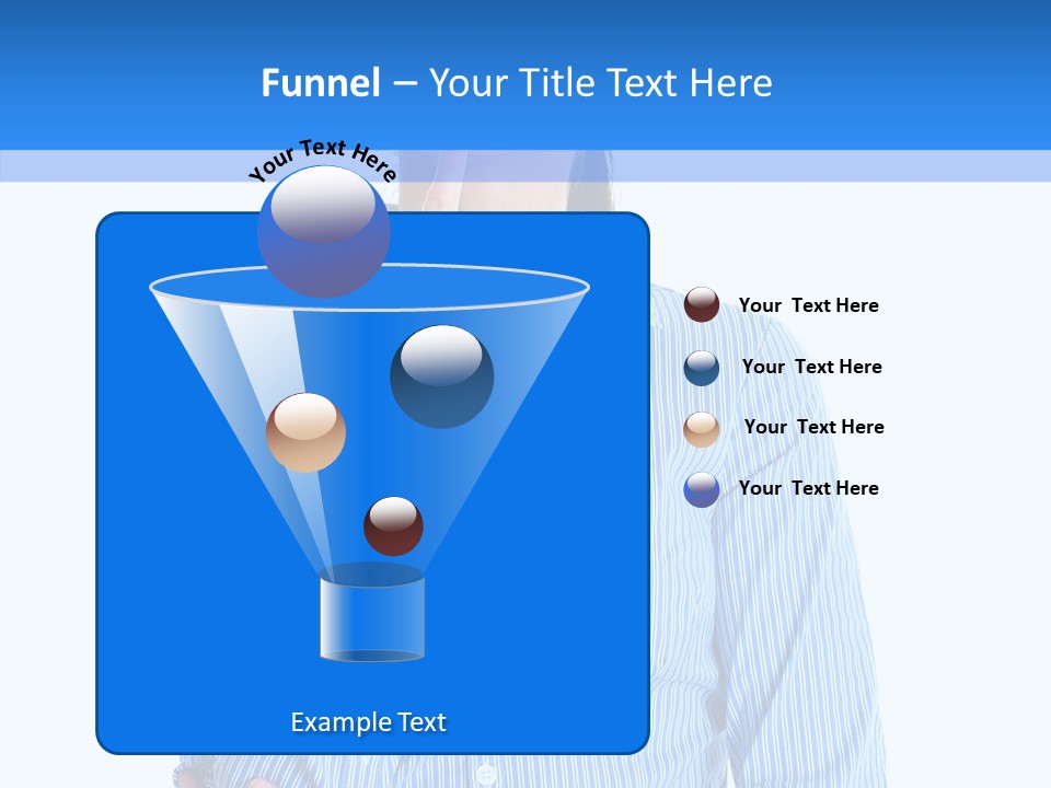 Problem Portrait Thoughtful PowerPoint Template