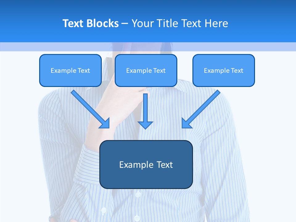 Problem Portrait Thoughtful PowerPoint Template