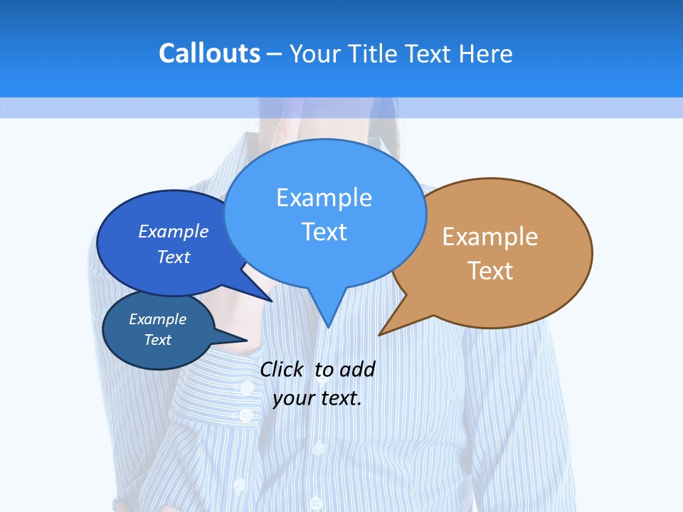 Problem Portrait Thoughtful PowerPoint Template