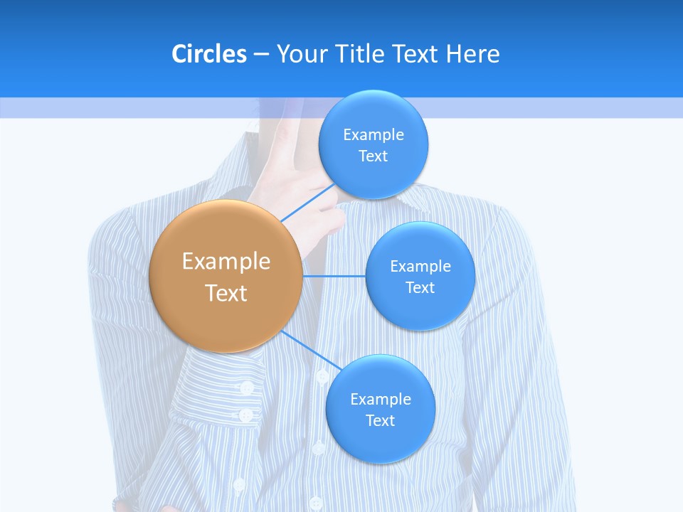 Problem Portrait Thoughtful PowerPoint Template