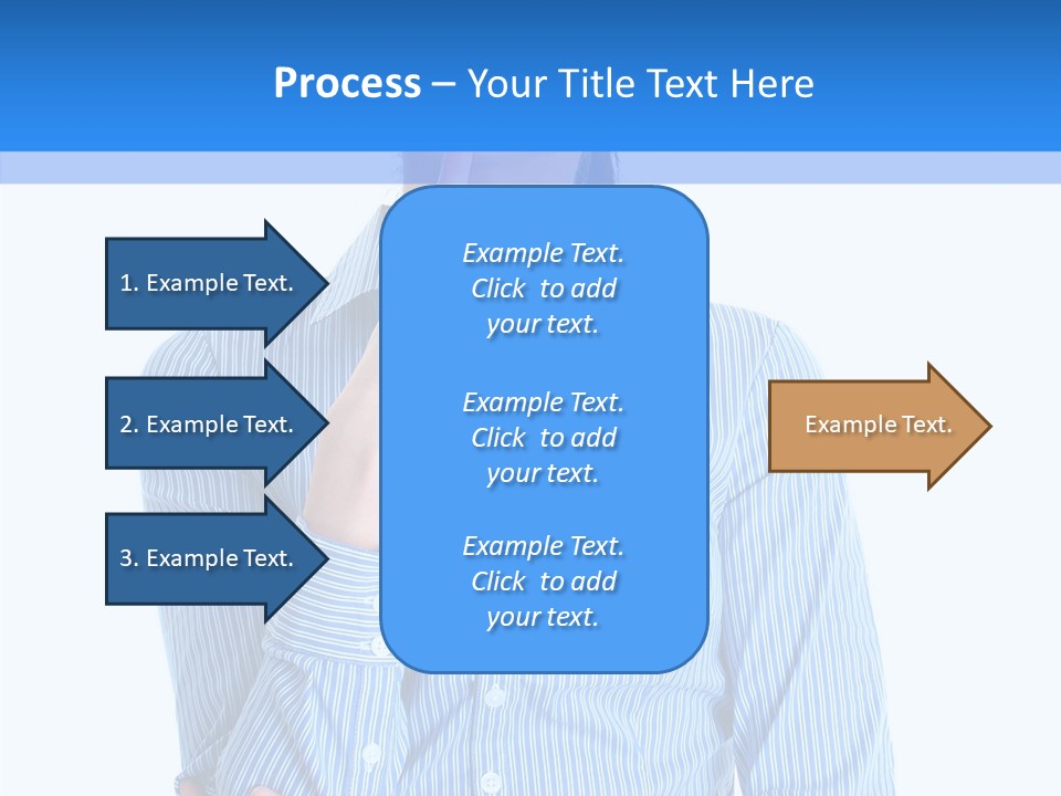 Problem Portrait Thoughtful PowerPoint Template