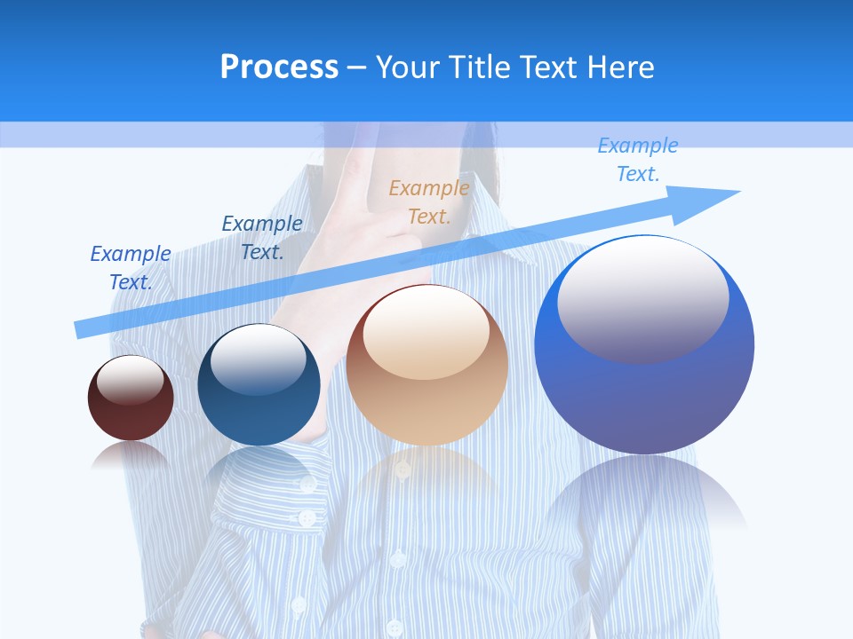 Problem Portrait Thoughtful PowerPoint Template