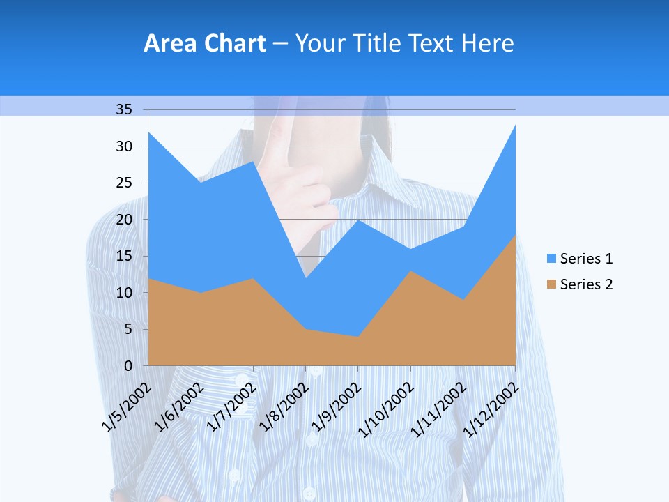 Problem Portrait Thoughtful PowerPoint Template