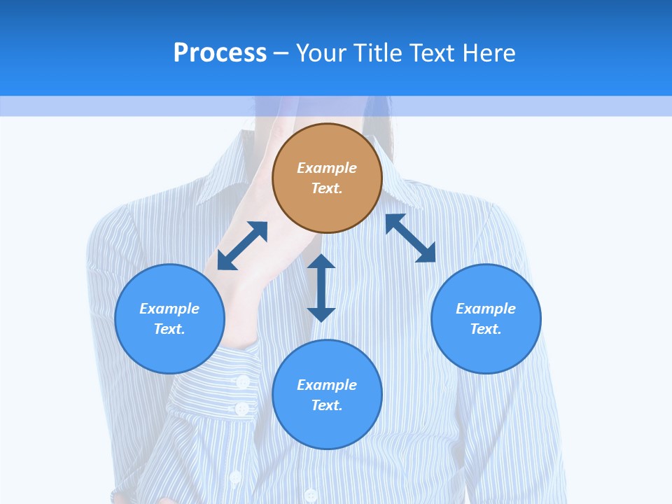 Problem Portrait Thoughtful PowerPoint Template