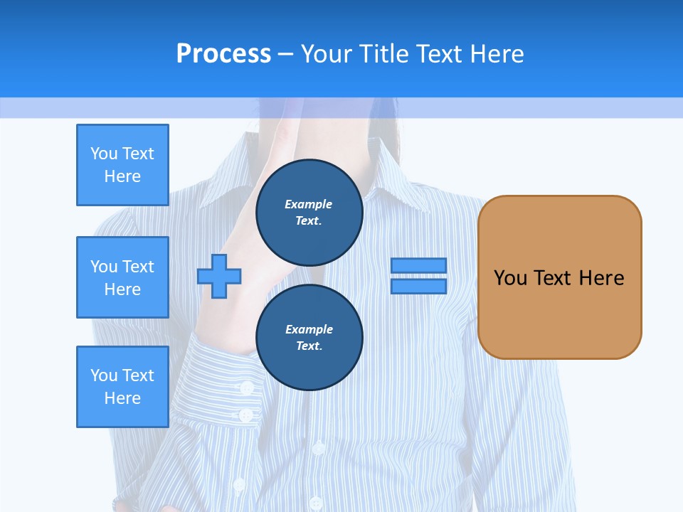 Problem Portrait Thoughtful PowerPoint Template