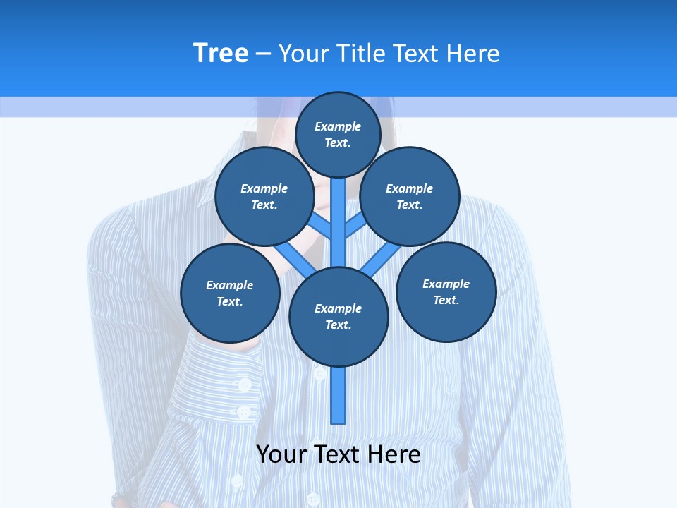 Problem Portrait Thoughtful PowerPoint Template