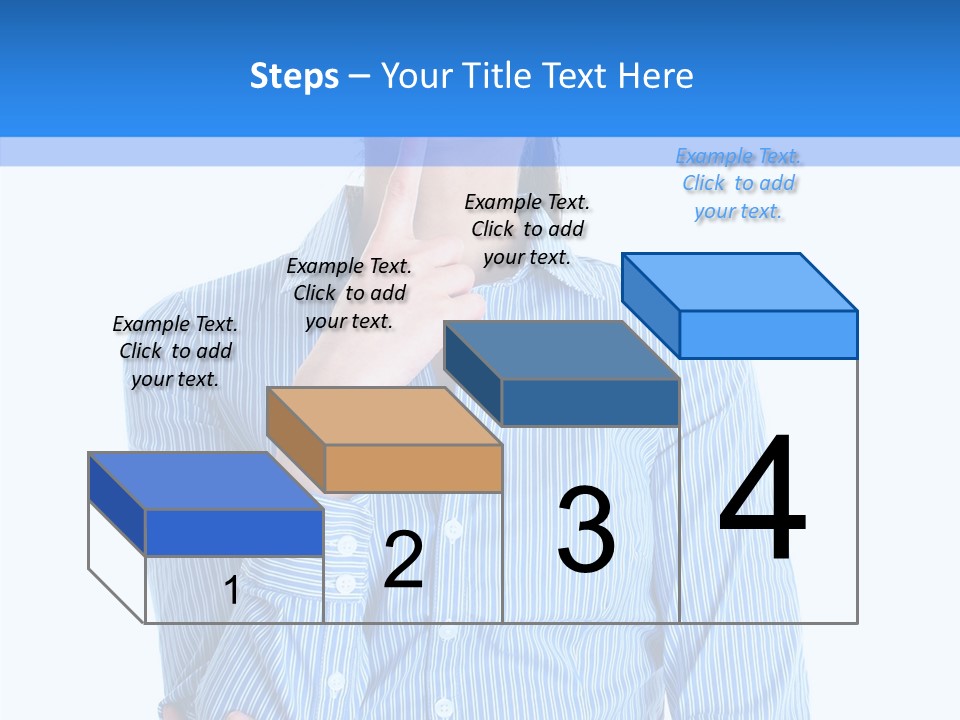Problem Portrait Thoughtful PowerPoint Template