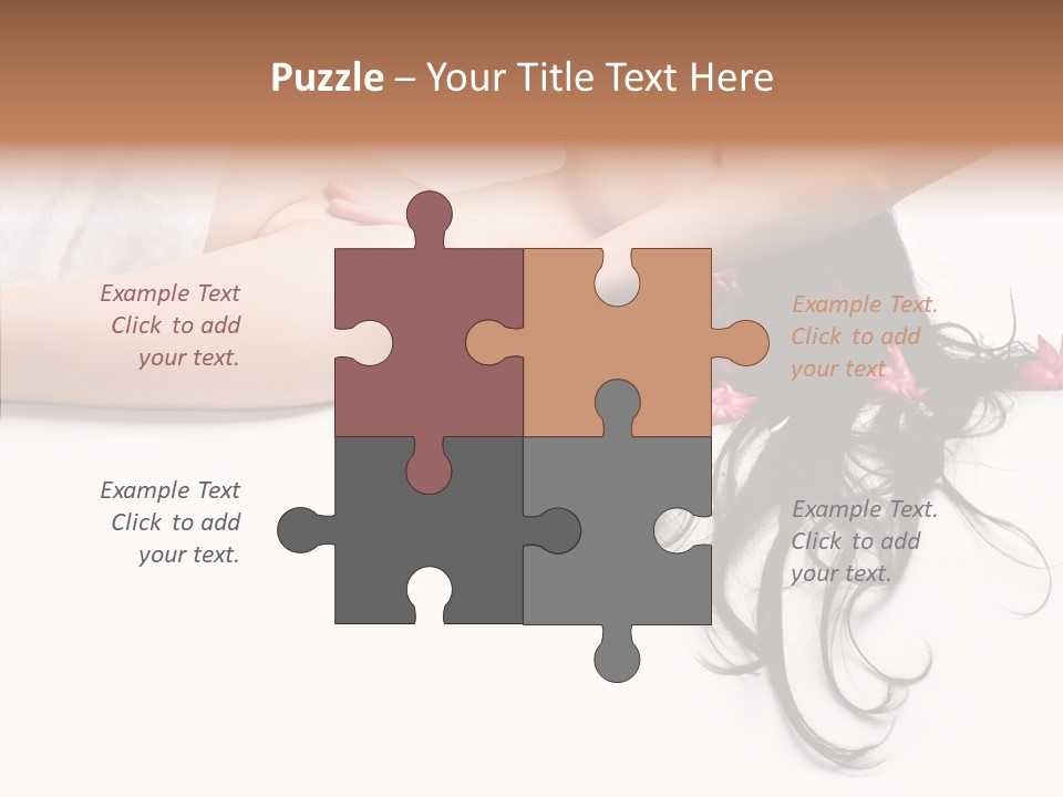 Di Cu Ion Teamwork Per On PowerPoint Template