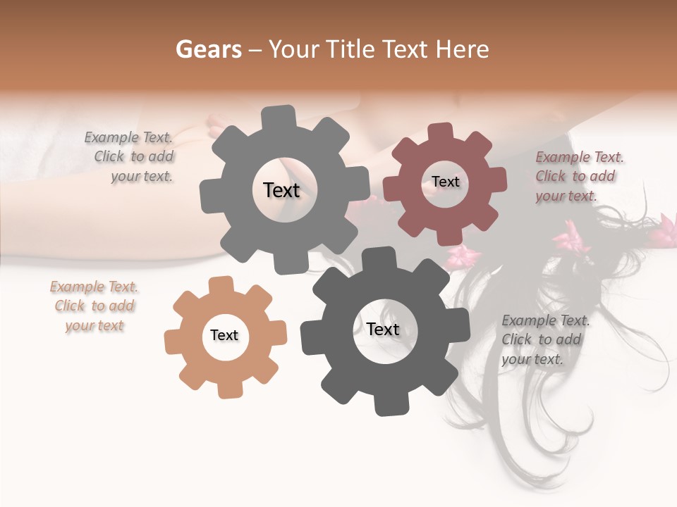 Di Cu Ion Teamwork Per On PowerPoint Template