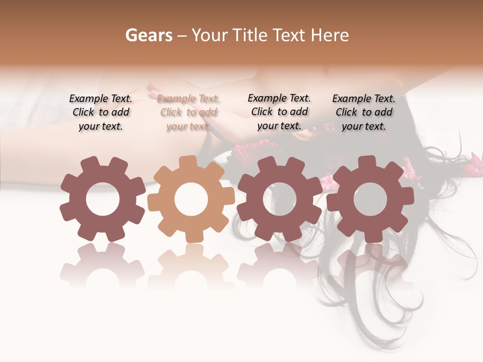 Di Cu Ion Teamwork Per On PowerPoint Template